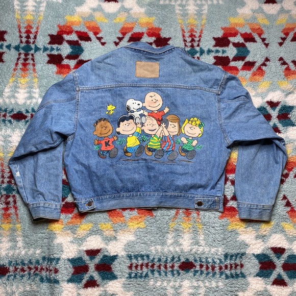 Vintage Jackets & Coats Vintage Knotts Camp Snoopy Peanuts Denim